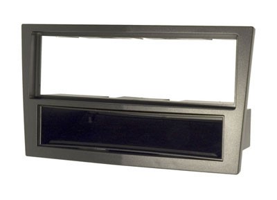1DIN frame, Opel Astra 04-10, Corsa,Astra,Zafira zilvergrijs