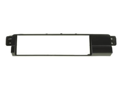 1-DIN frame BMW 3 (E46) zwart glad oppervlak