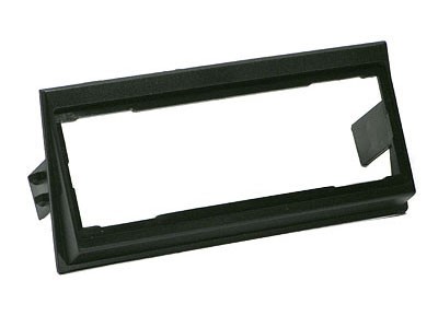 1-DIN Paneel Volvo 740 / 760 / 940/ 960 Kleur: Zwart