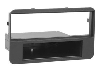 1-DIN frame Alfa 159 double DIN 2006 >  zwart