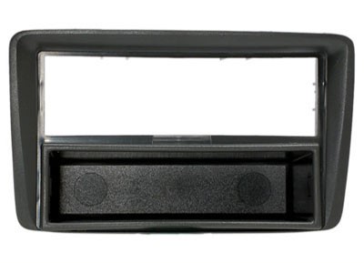 1-DIN frame Fiat Panda (Gingo) 2003-2010 grijs