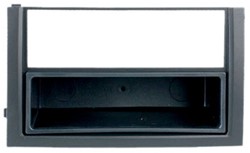 2-DIN Paneel Skoda Fabia 2004-2007 Kleur: Zwart (BULK)