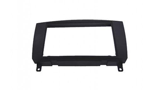 2-DIN frame Mercedes CLK-class (W209) 04-10 zwart
