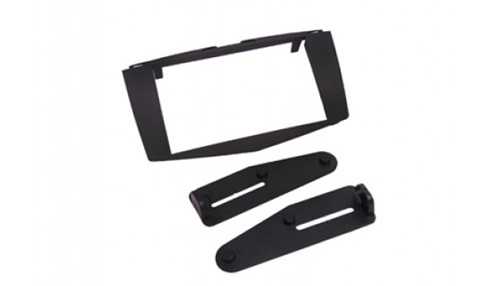 2-DIN frame Mercedes C-class (W204 S204) 06-11 zwart