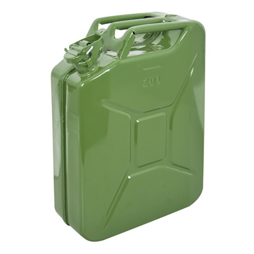 Carpoint Benzinekan 20Ltr Groen Metaal UN-keur