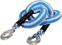 Jumbo Sleepkabel Stretch Blauw/Wit