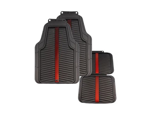 Red Bull Oracle Universele automattenset 'Heavy Duty' - 4-delige set - Zwart/Rood