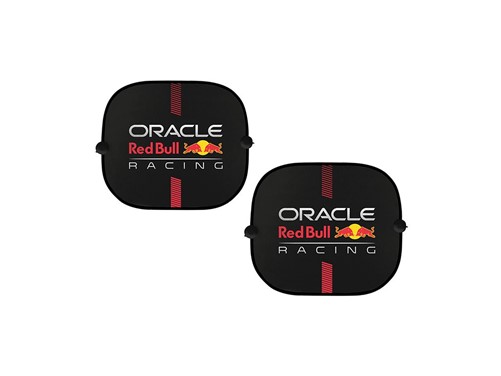 Red Bull Oracle Set Universele zonneschermen - 2 stuks - Zwart/Rood