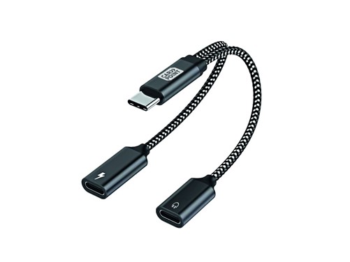 Carpoint 2 x USB-C > USB-C Audio+opladen