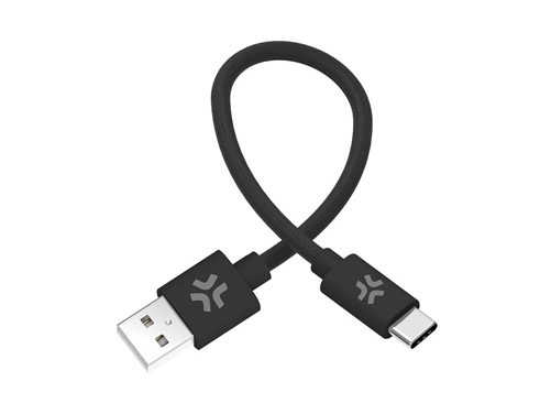 Celly USB-A>USB-C Katoen Kabel 30cm