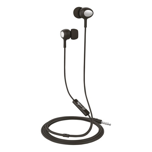 Celly Oordopjes Stereo 3.5mm Zwart