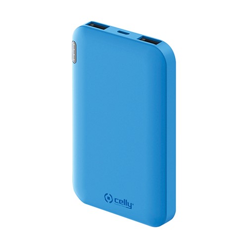 Celly powerbank 5000 mAh blauw