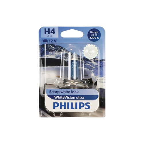 Philips 12342WVUB1 H4 WhiteVis.Ultr