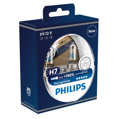 Philips 12972RVS2 Racing Vision H7