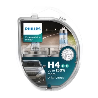 Philips12342XVPS2 H4 X-tr.VisPro150