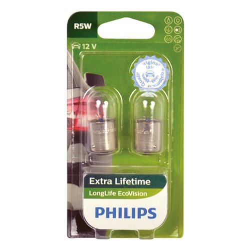 Philips 12821LLECOB2 R5W EcoVis Bls