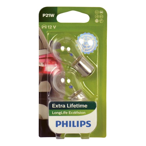 Philips 12498LLECOB2 P21W EcoVis Bl
