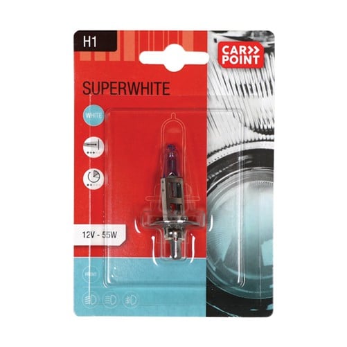 Carpoint Superwhite Autolamp H1 12V 55W