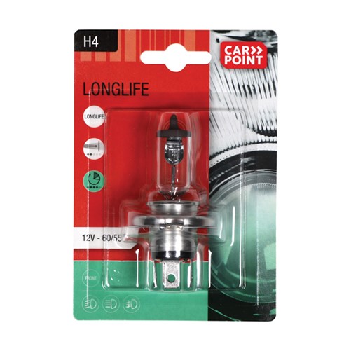 Carpoint Longlife Autolamp H4 12V 60/55W