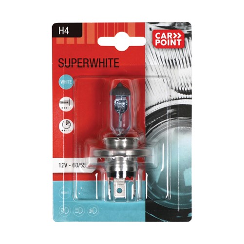 Carpoint Superwhite Autolamp H4 12V 60/55W