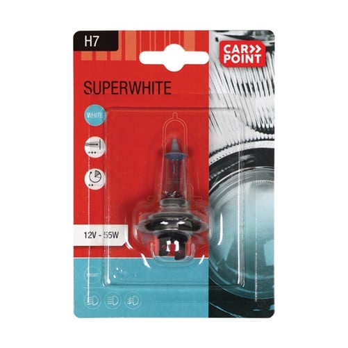Carpoint Superwhite Autolamp H7 12V 55W