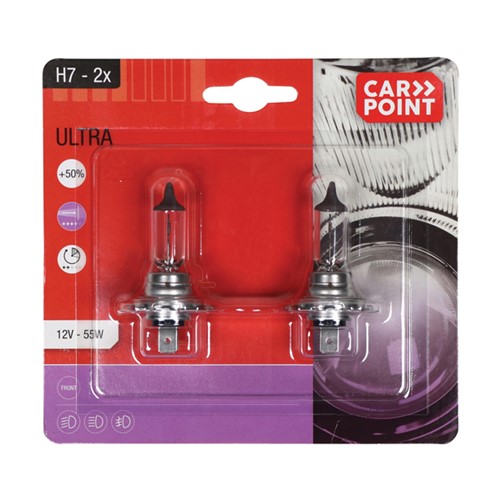 Carpoint Ultrabright Autolamp H7 12V 55W 2 Stuks