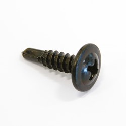 Carpoint Schroef Zelftappend Zwart Ø4mm 25mm 100 stuks