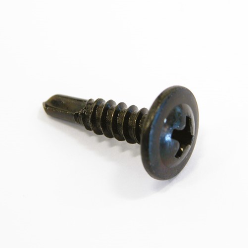 Carpoint Schroef Zelftappend Zwart Ø4mm 25mm 100 stuks