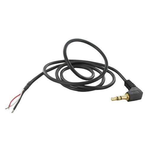 RADIO AANSLUITKABEL JACK HAAKSE 3.5MM JACK PLUG STEREO
