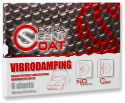 Silent Coat Extra 4mm Volume pack 12 sheets