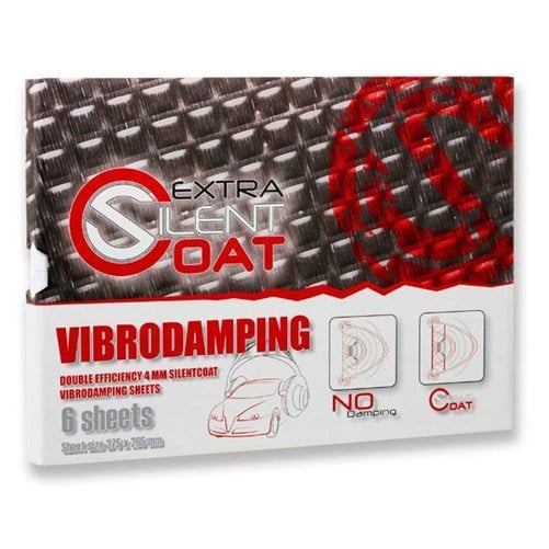 Silent Coat Extra 4mm Volume pack 12 sheets
