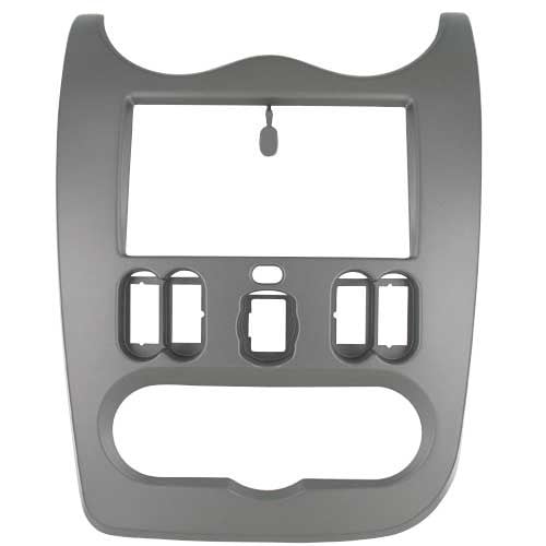 2-DIN frame Dacia Duster  Logan  Sandero 10-12 grijs
