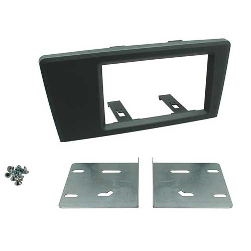 2-DIN frame Volvo S60 01-04  S70 96-00  V70 00-04 dark grey