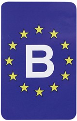 Carpoint Sticker Europa/België
