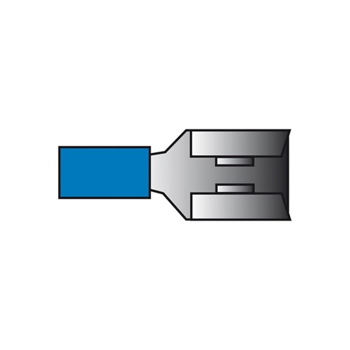 Carpoint Vlakstekerhuls 544 Blauw 8.0x0.8mm 10 Stuks