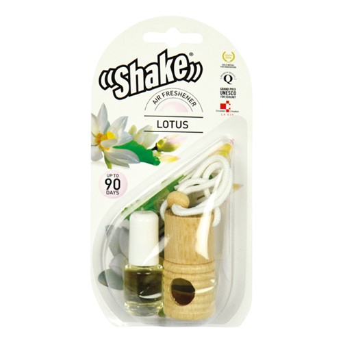 Shake luchtverfrisser + navulling Lotus 2x4,5ml