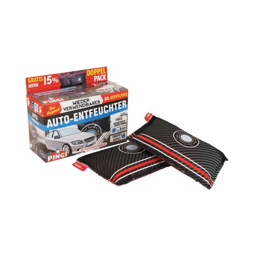 Pingi Auto-Ontvochtiger dubbel pack