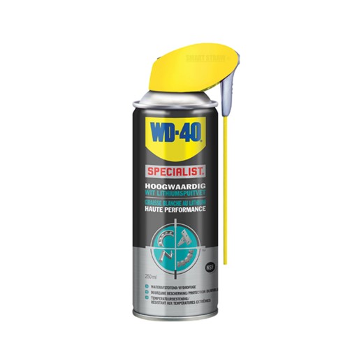 WD-40 Hoogwaardig Wit Lithiumspuitvet 250ml