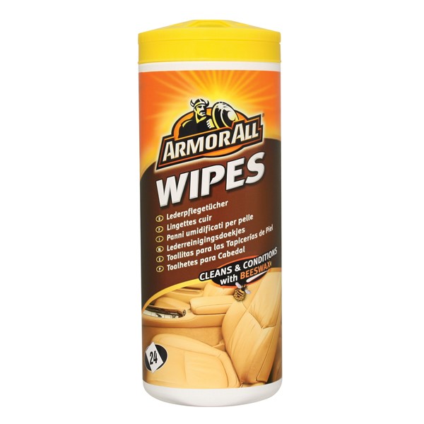 Armor All Leather Wipes 24pcs bij Automat