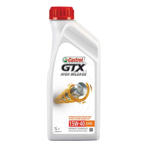 Castrol GTX High Milea 15W-40 A3/B4 1 Liter