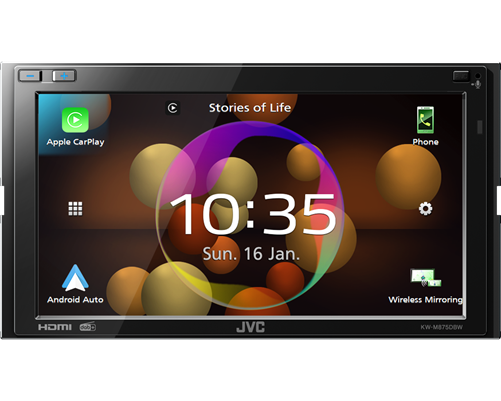 JVC KWM875DBW Autoradio