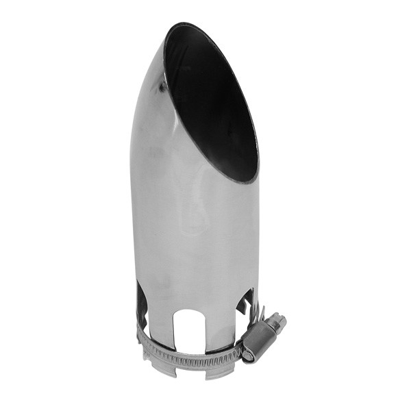 Uitlaatsierstuk enkel rond 60mm Zwart RVS Ultersport | NBL1-90RS-60 Uitlaatsierstuk enkel rond 60mm Zwart RVS Ultersport | NBL1-90RS-60