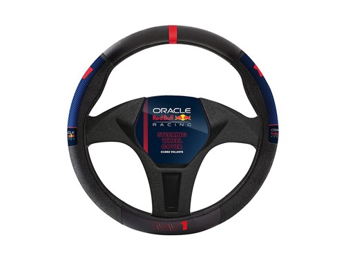 Red Bull Oracle Universele stuurwielhoes - Type 02 - Zwart/Rood/Blauw