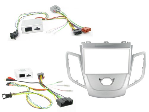2DIN KIT Ford Fiesta 2011> Zilver