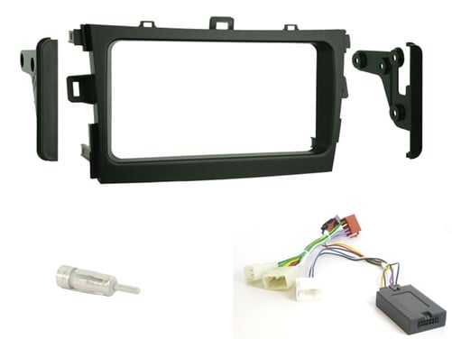 2DIN KIT Toyota Corolla Altis 09> Zwart