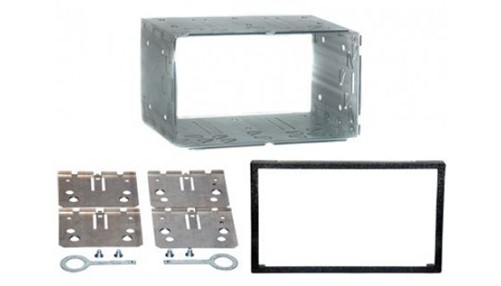 2-DIN frame Universeel metalen kist 103 x 183 5mm
