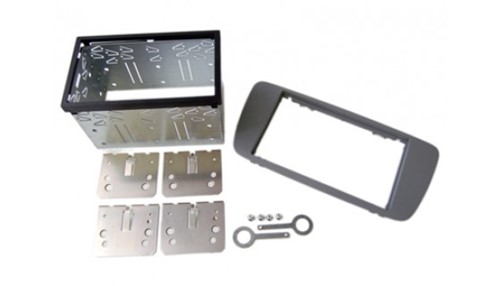2-DIN frame Seat Ibiza 08> grijs-blauw