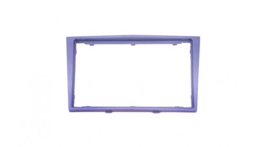 2-DIN frame ECO OpelRenault Trafic 01>glans zilve