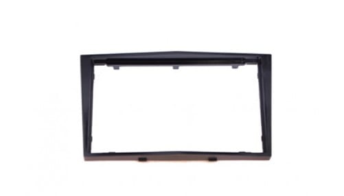 2DIN ECO frame, Opel Corsa 06-09, Astra H 04-10 GLANSZWART