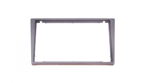 2DIN ECO frame, Opel-  Astra/Zafira,ZILVERGRIJS